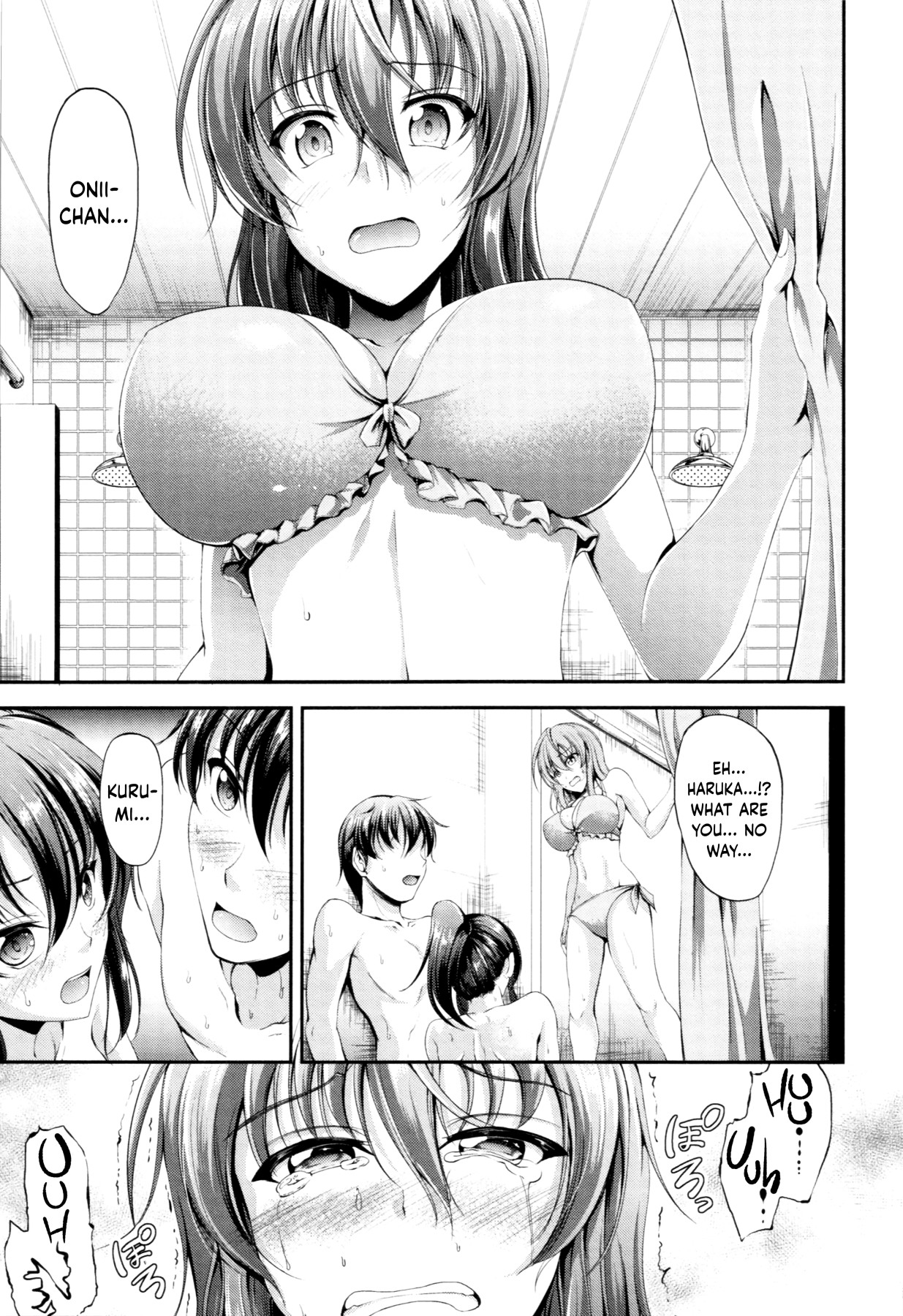 Hentai Manga Comic-Sisters Sandwich-Read-128
